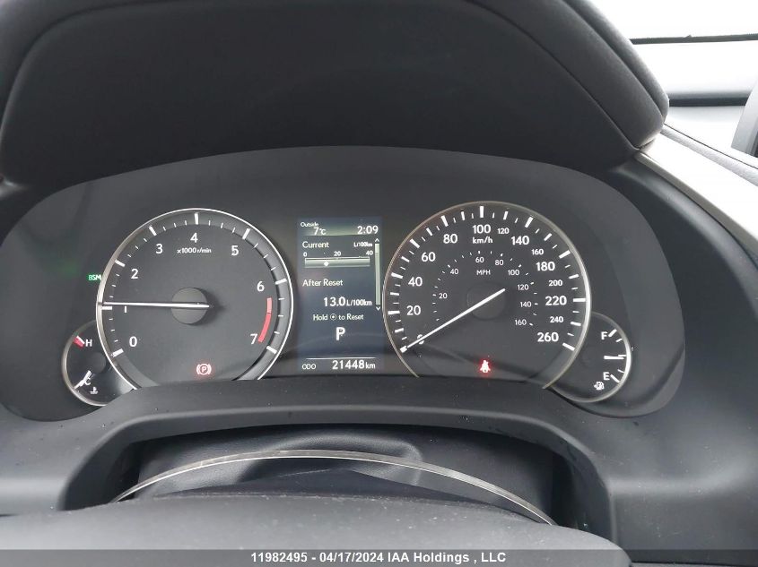 2022 Lexus Rx 350 VIN: 2T2HZMDA8NC359432 Lot: 11982495