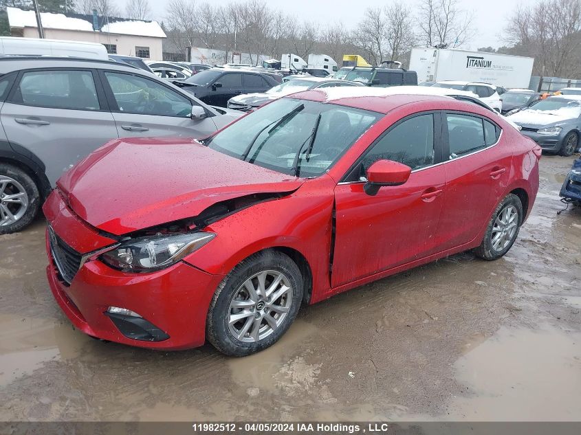 2014 Mazda Mazda3 VIN: JM1BM1V79E1164504 Lot: 11982512