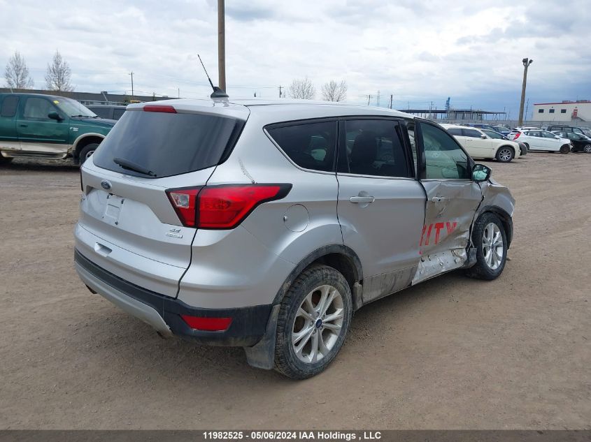 2019 Ford Escape Se VIN: 1FMCU0GD4KUB37637 Lot: 11982525