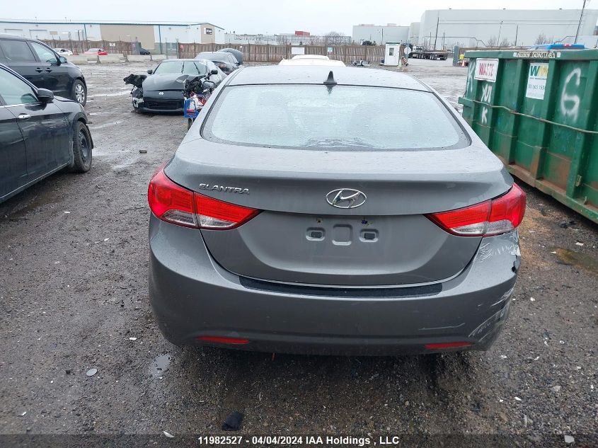 2013 Hyundai Elantra Gl VIN: 5NPDH4AE6DH205715 Lot: 11982527