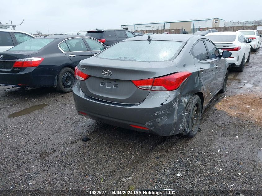 2013 Hyundai Elantra Gl VIN: 5NPDH4AE6DH205715 Lot: 11982527