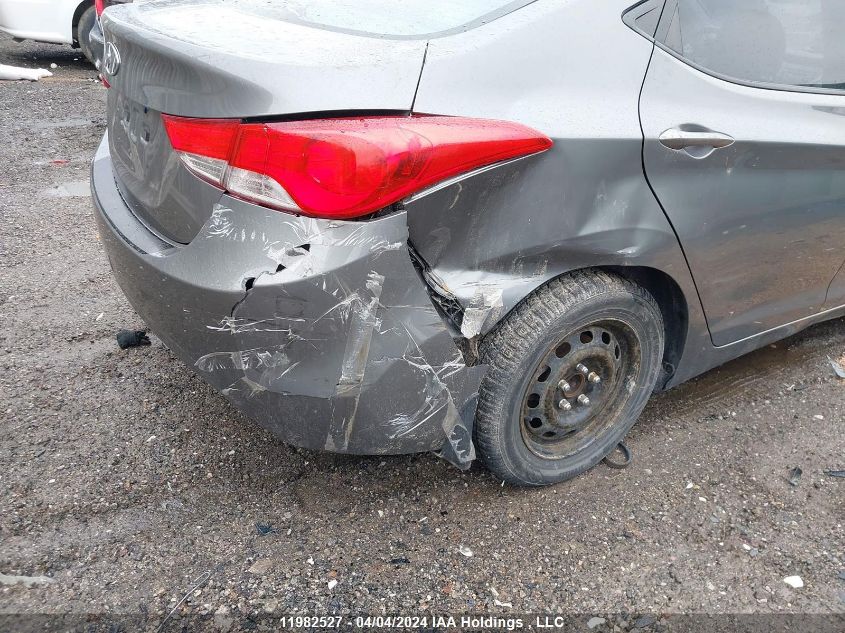 2013 Hyundai Elantra Gl VIN: 5NPDH4AE6DH205715 Lot: 11982527