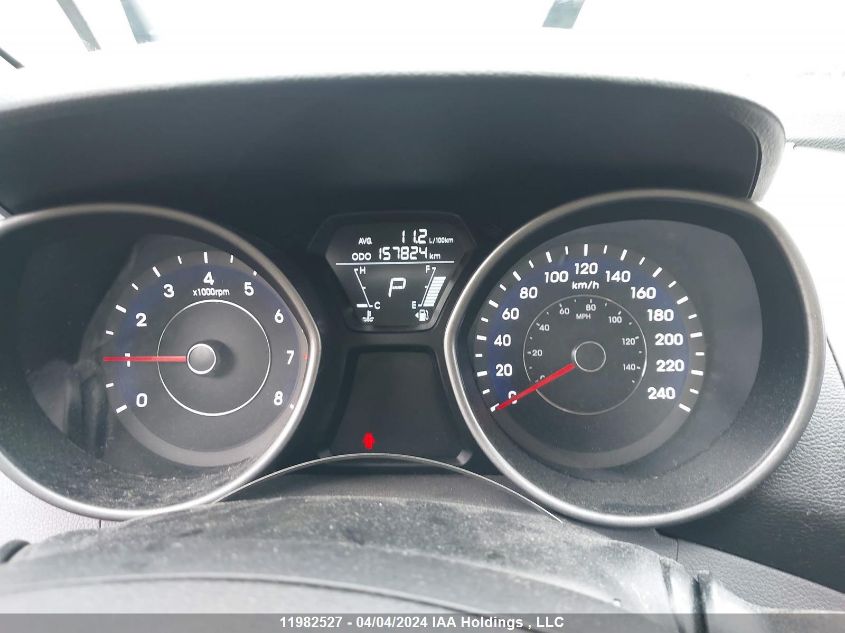 2013 Hyundai Elantra Gl VIN: 5NPDH4AE6DH205715 Lot: 11982527