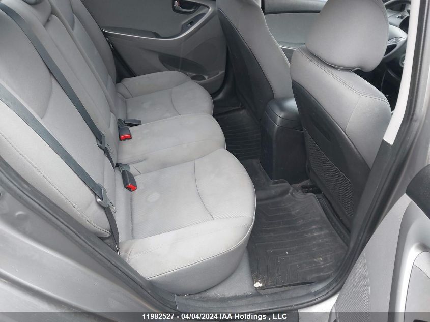 2013 Hyundai Elantra Gl VIN: 5NPDH4AE6DH205715 Lot: 11982527