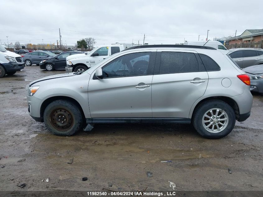 2015 Mitsubishi Rvr VIN: 4A4AJ4AU5FE604030 Lot: 11982540