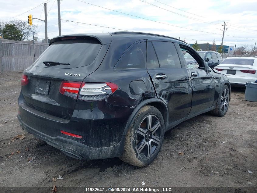 2019 Mercedes-Benz Glc VIN: WDC0G6EBXKF541446 Lot: 11982547