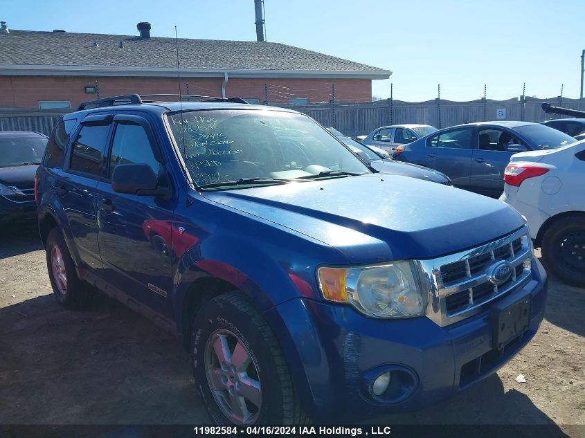 2008 Ford Escape Xlt VIN: 1FMCU93128KE79415 Lot: 42526294