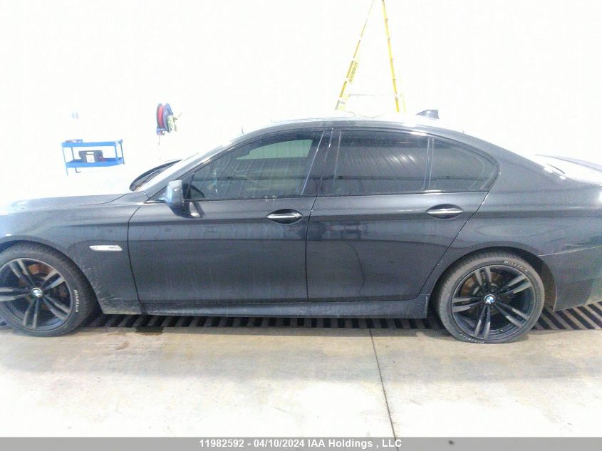 2013 BMW 535 Xi VIN: WBAFU7C58DDU67743 Lot: 11982592