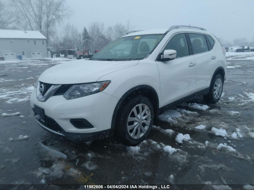 2016 Nissan Rogue S/Sl/Sv VIN: 5N1AT2MV5GC732450 Lot: 50766854