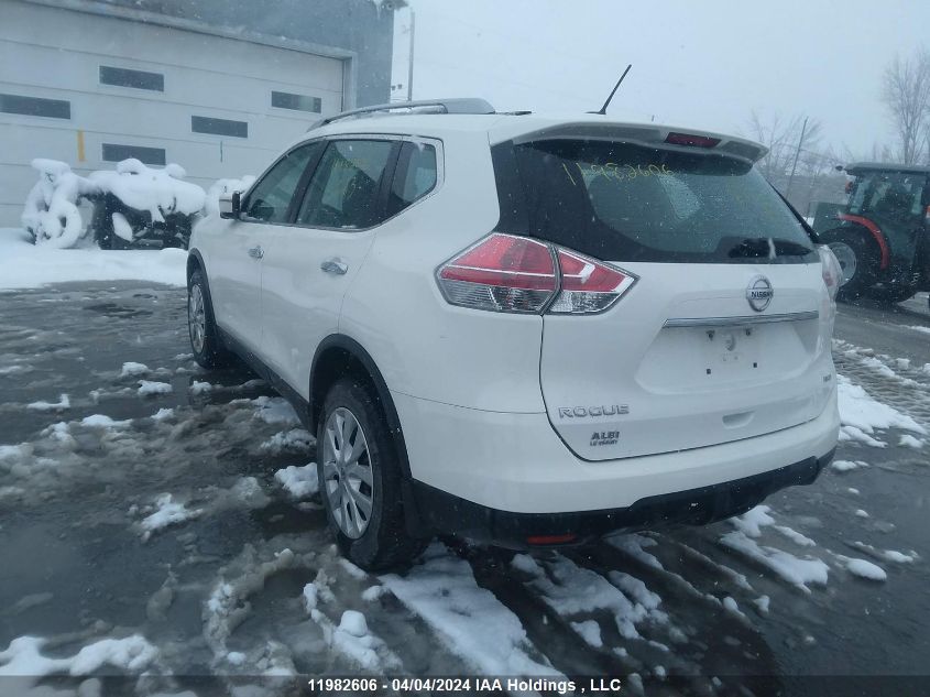 2016 Nissan Rogue S/Sl/Sv VIN: 5N1AT2MV5GC732450 Lot: 50766854