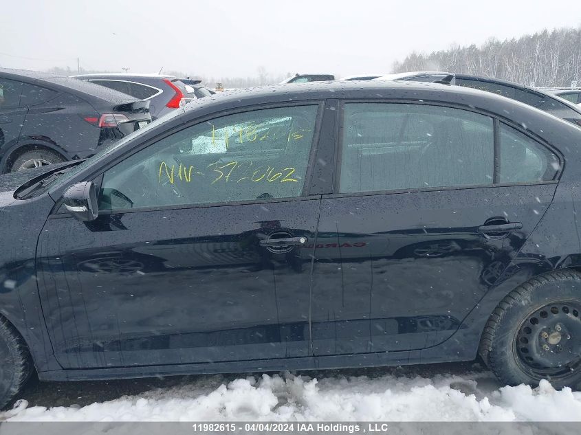 2016 Volkswagen Jetta Sedan VIN: 3VW167AJ6GM372062 Lot: 11982615