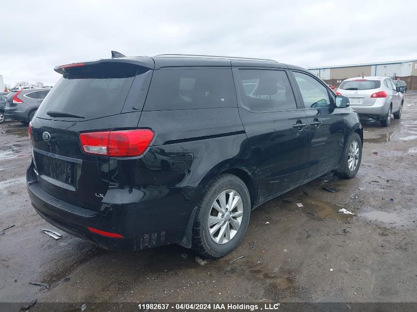 2016 Kia Sedona VIN: KNDMB5C18G6220751 Lot: 11982637