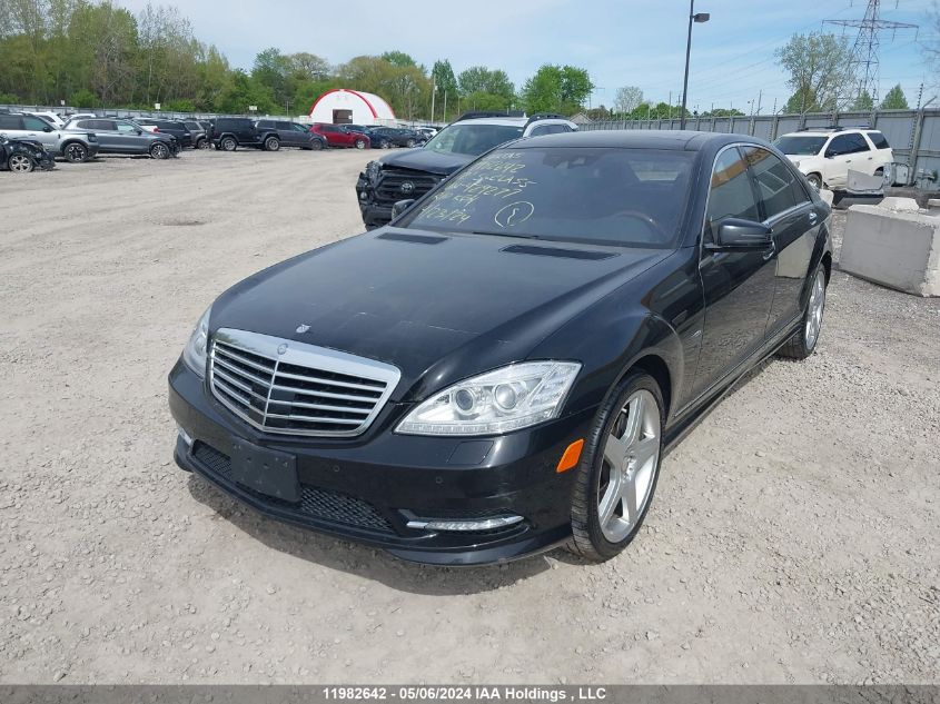 2012 Mercedes-Benz S-Class VIN: WDDNG8DB5CA429277 Lot: 11982642