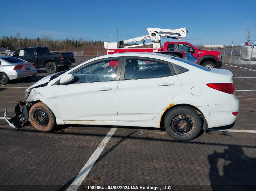 2014 Hyundai Accent Gls/Gs VIN: KMHCT4AE5EU731055 Lot: 11982654