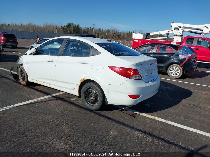 2014 Hyundai Accent Gls/Gs VIN: KMHCT4AE5EU731055 Lot: 11982654