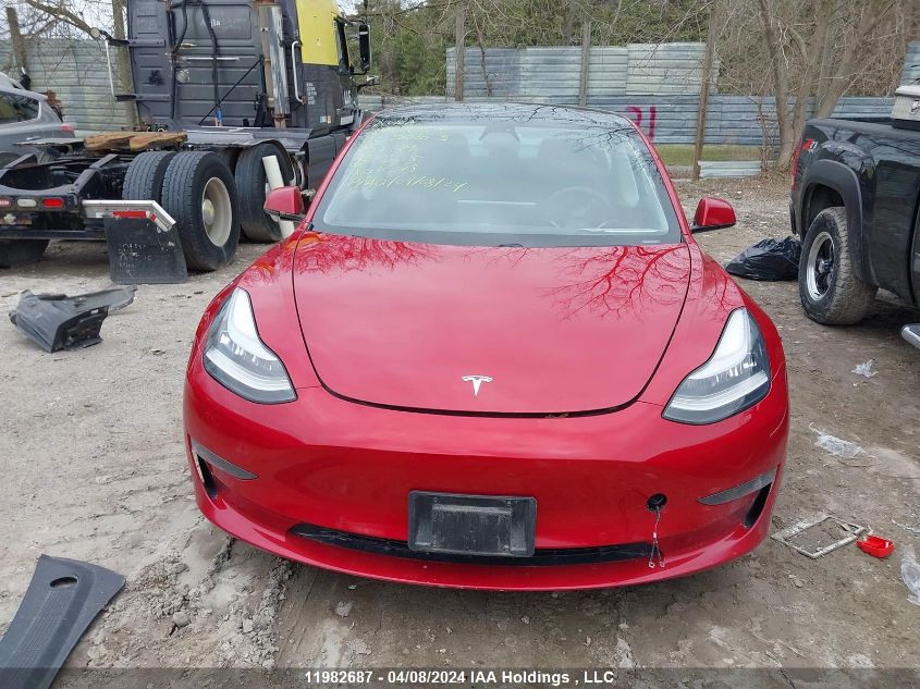 2021 Tesla Model 3 VIN: 5YJ3E1EAXMF861179 Lot: 11982687