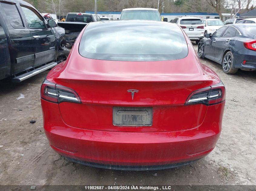 2021 Tesla Model 3 VIN: 5YJ3E1EAXMF861179 Lot: 11982687