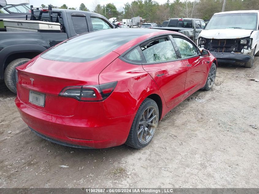 2021 Tesla Model 3 VIN: 5YJ3E1EAXMF861179 Lot: 11982687