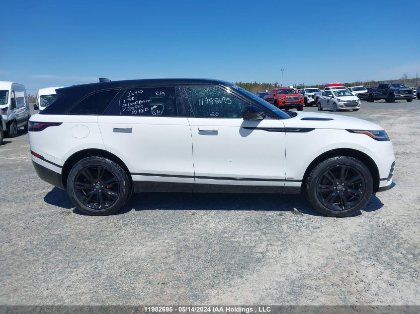 2020 Land Rover Range Rover Velar VIN: 00000000000T98675 Lot: 11982695