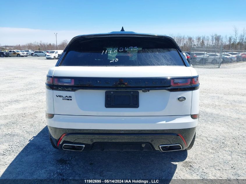 2020 Land Rover Range Rover Velar VIN: 00000000000T98675 Lot: 11982695