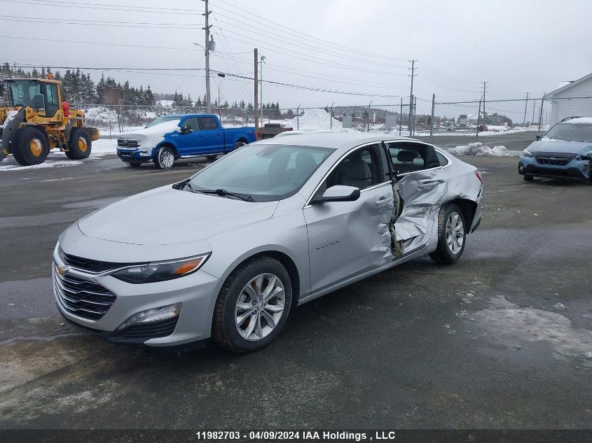 2021 Chevrolet Malibu Lt VIN: 1G1ZD5STXMF069922 Lot: 11982703