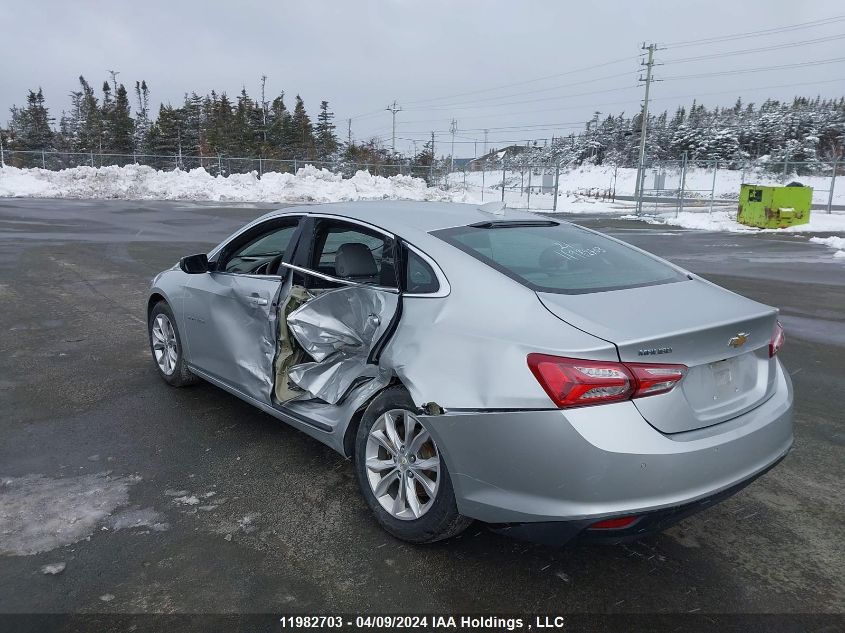 2021 Chevrolet Malibu Lt VIN: 1G1ZD5STXMF069922 Lot: 11982703