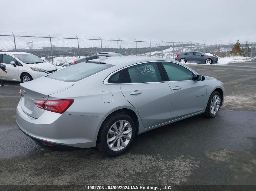 2021 Chevrolet Malibu Lt VIN: 1G1ZD5STXMF069922 Lot: 11982703