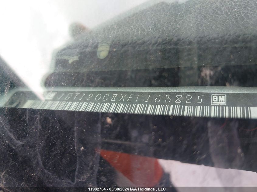 2014 GMC Sierra 2500Hd VIN: 1GT120C8XEF163825 Lot: 11982754