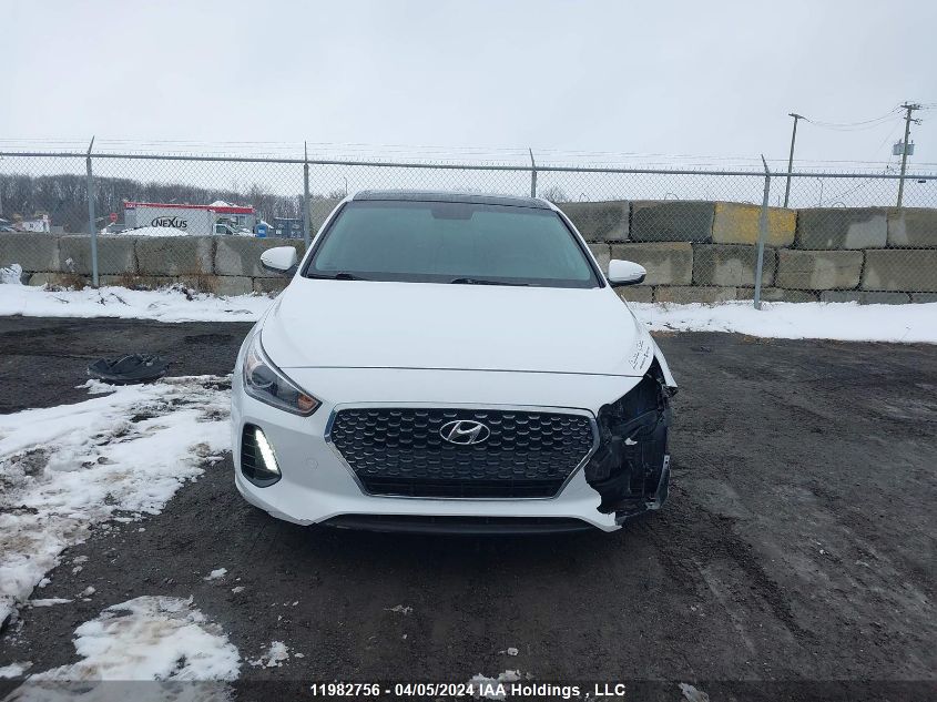 2020 Hyundai Elantra Gt Luxury Auto VIN: KMHH35LE7LU137301 Lot: 11982756