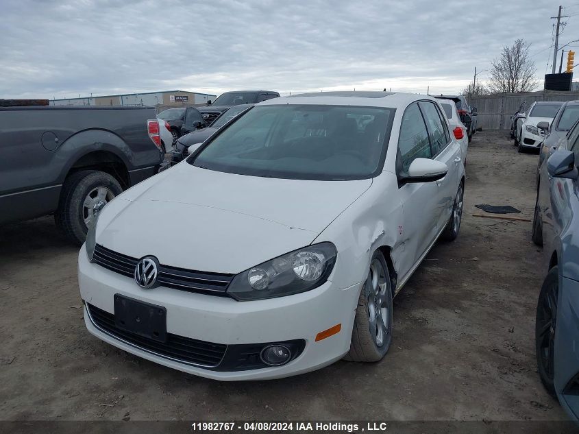 2011 Volkswagen Golf VIN: WVWNM9AJ0BW139888 Lot: 11982767