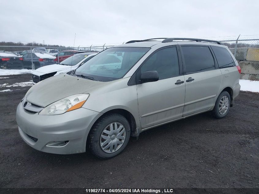 2007 Toyota Sienna VIN: 5TDZK29C77S027181 Lot: 11982774