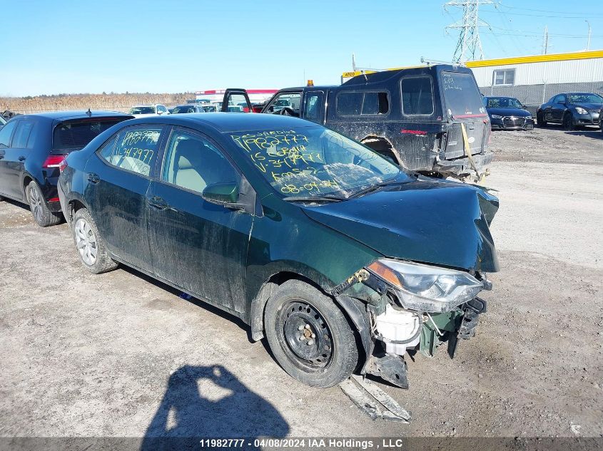 2015 Toyota Corolla L/Le/Le Pls/Prm/S/S Pls VIN: 2T1BURHE6FC347977 Lot: 11982777