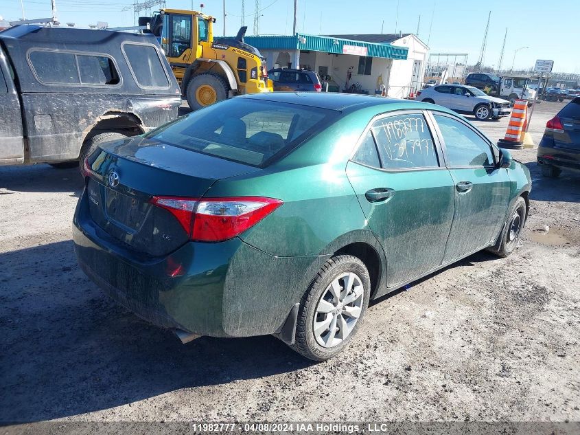 2015 Toyota Corolla L/Le/Le Pls/Prm/S/S Pls VIN: 2T1BURHE6FC347977 Lot: 11982777