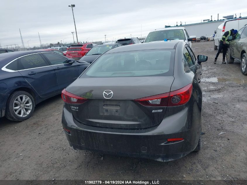 2016 Mazda 3 Sport VIN: 3MZBM1U72GM291244 Lot: 11982779