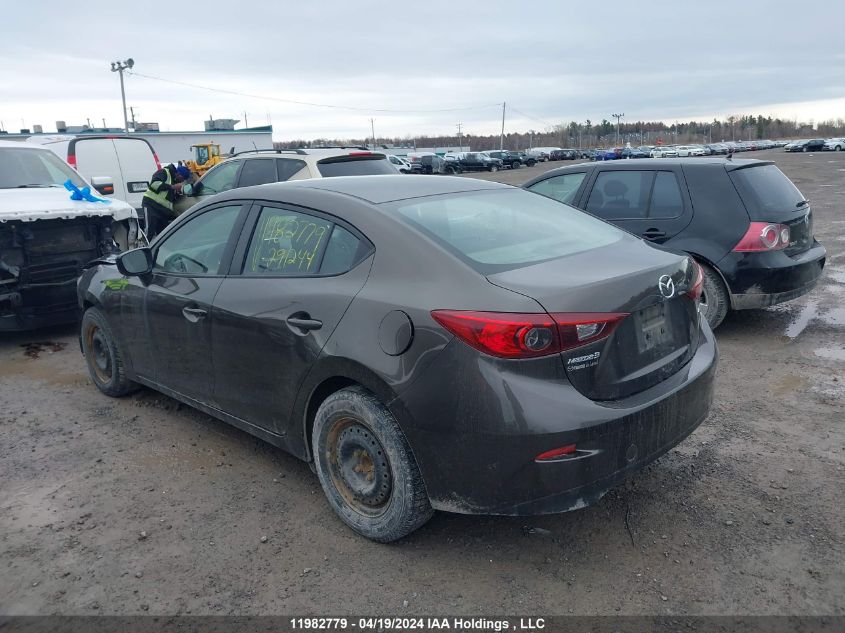 2016 Mazda 3 Sport VIN: 3MZBM1U72GM291244 Lot: 11982779