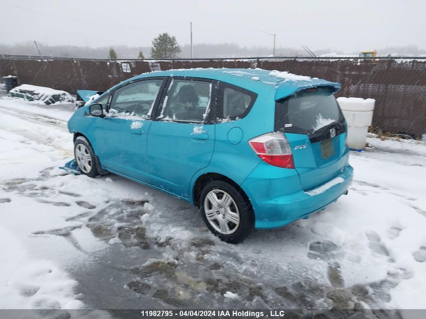 2013 Honda Fit VIN: LUCGE8H50D3006668 Lot: 11982795