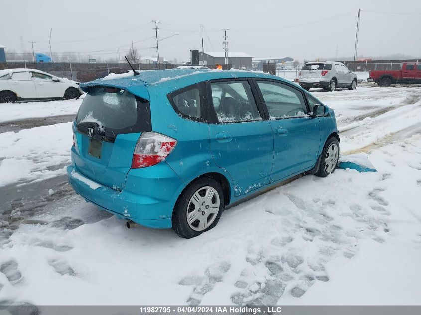 2013 Honda Fit VIN: LUCGE8H50D3006668 Lot: 11982795