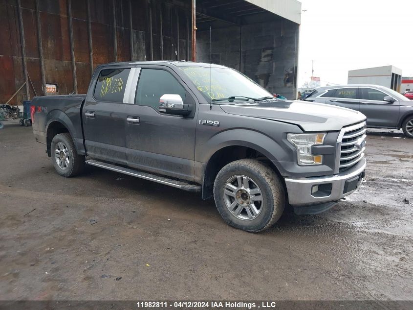 2015 Ford F150 Supercrew VIN: 1FTEW1EF9FFC39611 Lot: 11982811