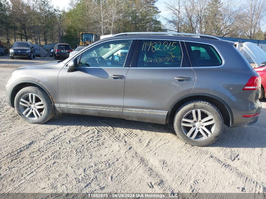 2011 Volkswagen Touareg VIN: WVGFK9BP2BD006845 Lot: 11982815
