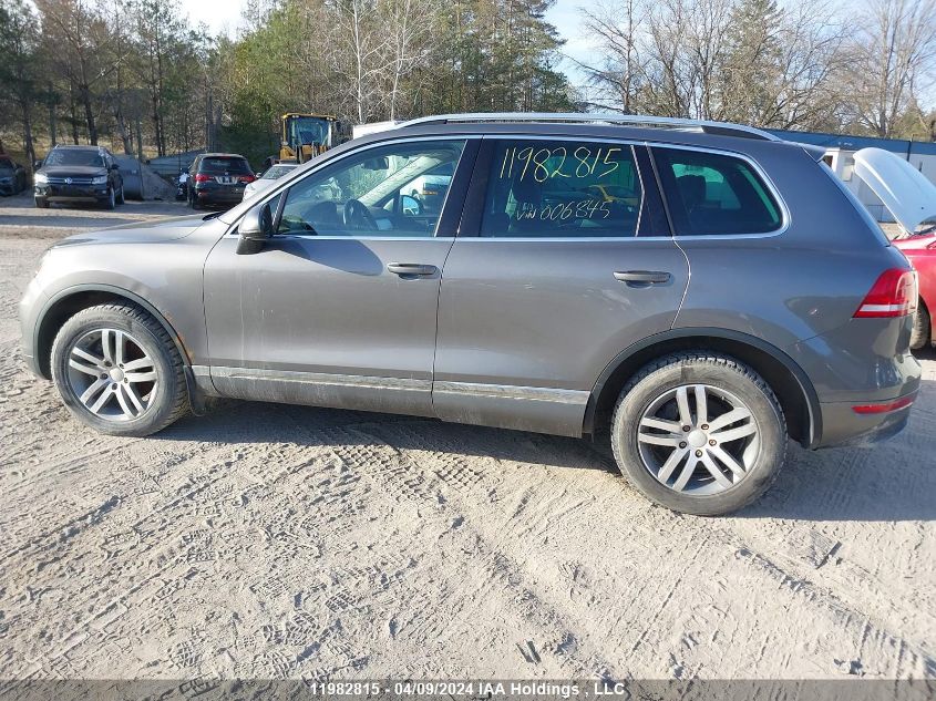 2011 Volkswagen Touareg VIN: WVGFK9BP2BD006845 Lot: 51890764