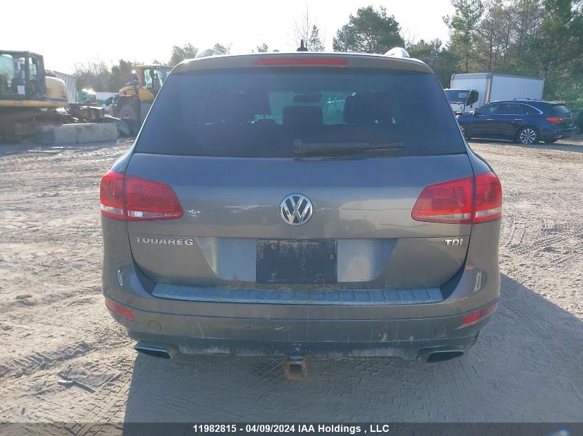 2011 Volkswagen Touareg VIN: WVGFK9BP2BD006845 Lot: 11982815