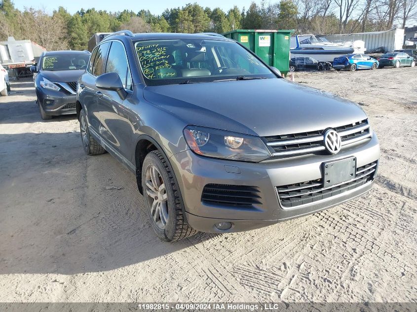 2011 Volkswagen Touareg VIN: WVGFK9BP2BD006845 Lot: 11982815