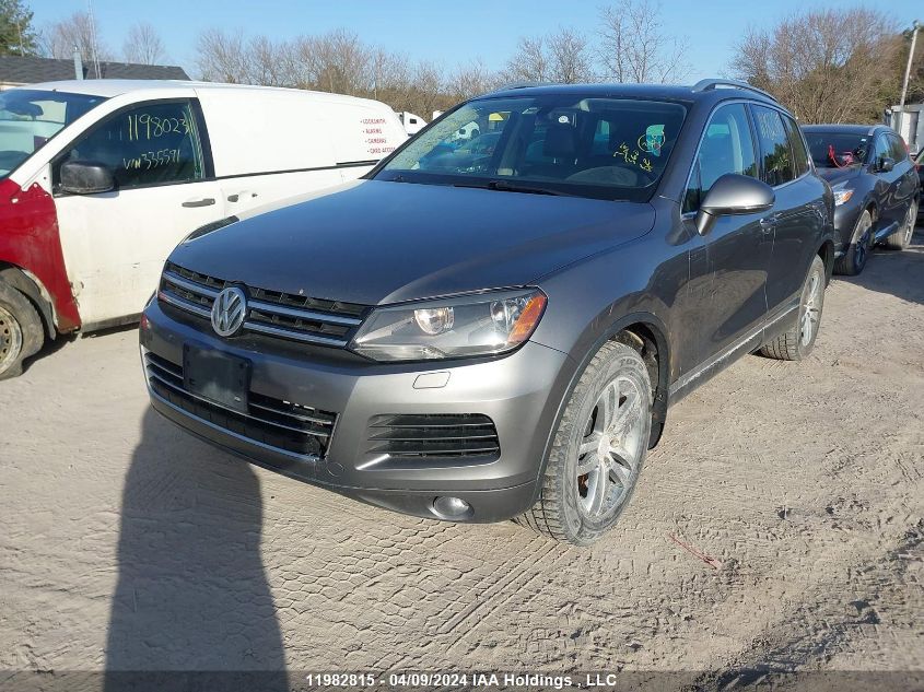 2011 Volkswagen Touareg VIN: WVGFK9BP2BD006845 Lot: 11982815