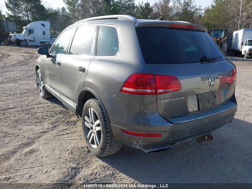 2011 Volkswagen Touareg VIN: WVGFK9BP2BD006845 Lot: 11982815