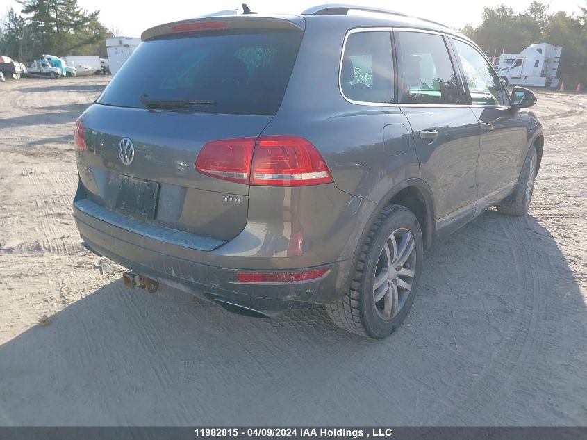 2011 Volkswagen Touareg VIN: WVGFK9BP2BD006845 Lot: 11982815
