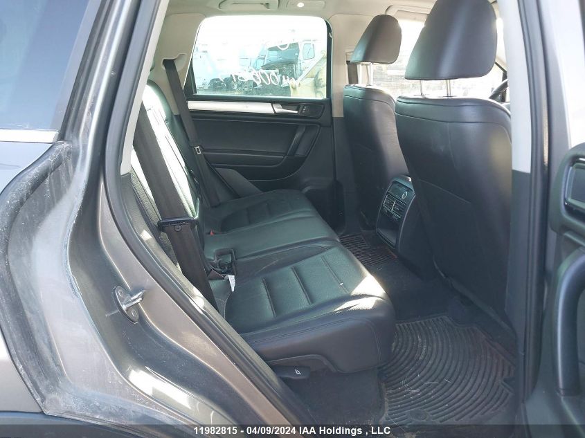 2011 Volkswagen Touareg VIN: WVGFK9BP2BD006845 Lot: 11982815