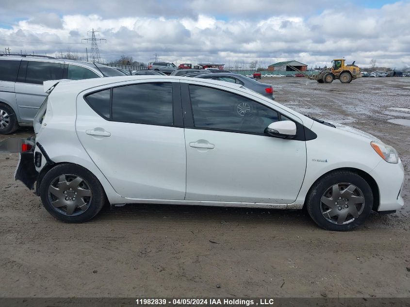 JTDKDTB39C1020963 2012 Toyota Prius C