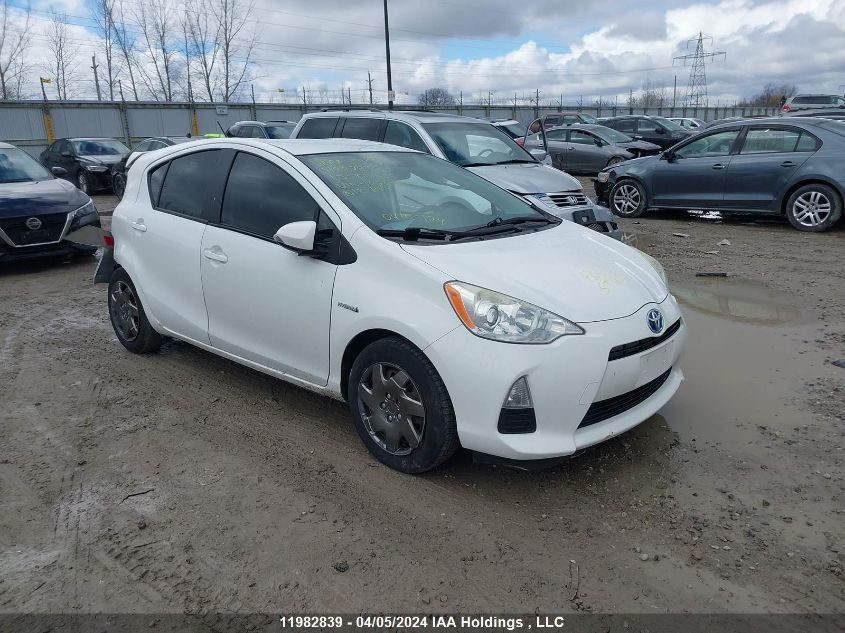 2012 Toyota Prius C VIN: JTDKDTB39C1020963 Lot: 51721954