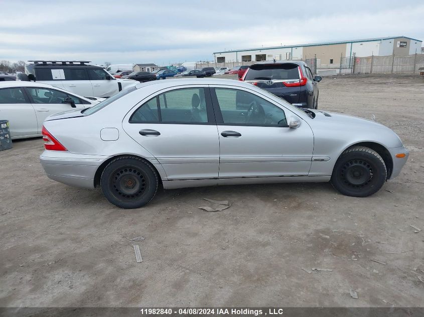 2001 Mercedes-Benz C-Class VIN: WDBRF61J71F116132 Lot: 61843073