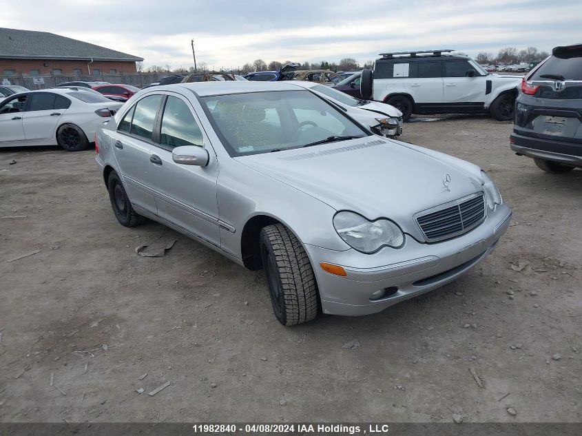 2001 Mercedes-Benz C-Class VIN: WDBRF61J71F116132 Lot: 11982840